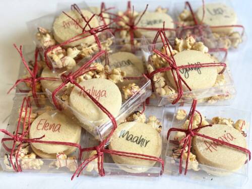 Personalised Melting Moments Biscuit Bonbonniere