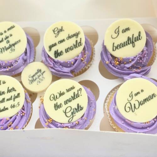 IWD Cup Cakes | International Women's Day Cupcakes